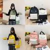 Minimalist Oxford Backpack For Middle School Girls With Waterproof Material And Spinal Protection