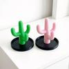 Funny Cactus Ring Holder INS Cactus Trinkets Plate Cute Jewelry Storage Tray  Home Ornaments