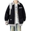 Mens Small Fragrance Style Shirt Jacket Loose Casual Fashion Coat