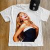 Vintage Sabrina Carpenter Tshirt Short N Sweet Tour Fashion Hip Hop Cotton Oversized T Shirt Men Women Y2k T Shirts Fans Gift