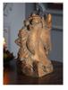 European Court Style Retro Distressed Horse Head Ornament for Year of the Horse - High-End Entrance Hall Decor with Auspicious Craftsmanship