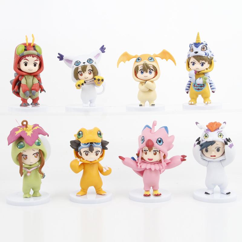 Digimon Adventure Anime Cosplay Toy Model Blind Box Figure Ornament