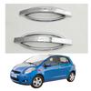 Car ABS Chrome Accessories Plated Turn Signal Side Lamp Cover Trim Paste Style For Toyota Yaris Vitz 2005 2006 2008 2009 2010