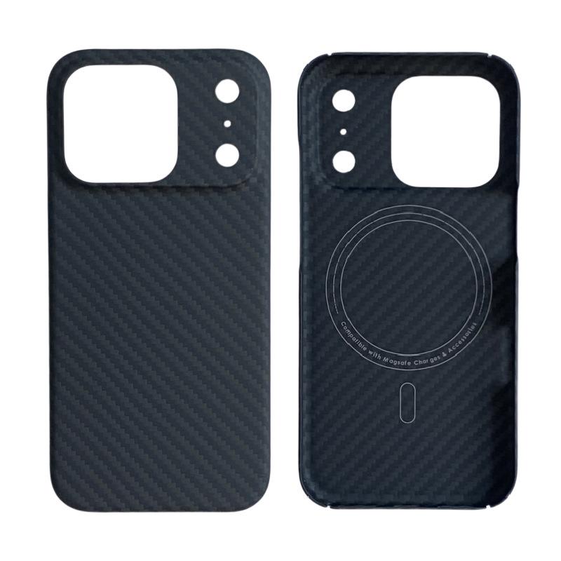 iPhone 17 Pro Max Volcano Kevlar Frameless Magnetic Ultra-Thin Full Coverage Case