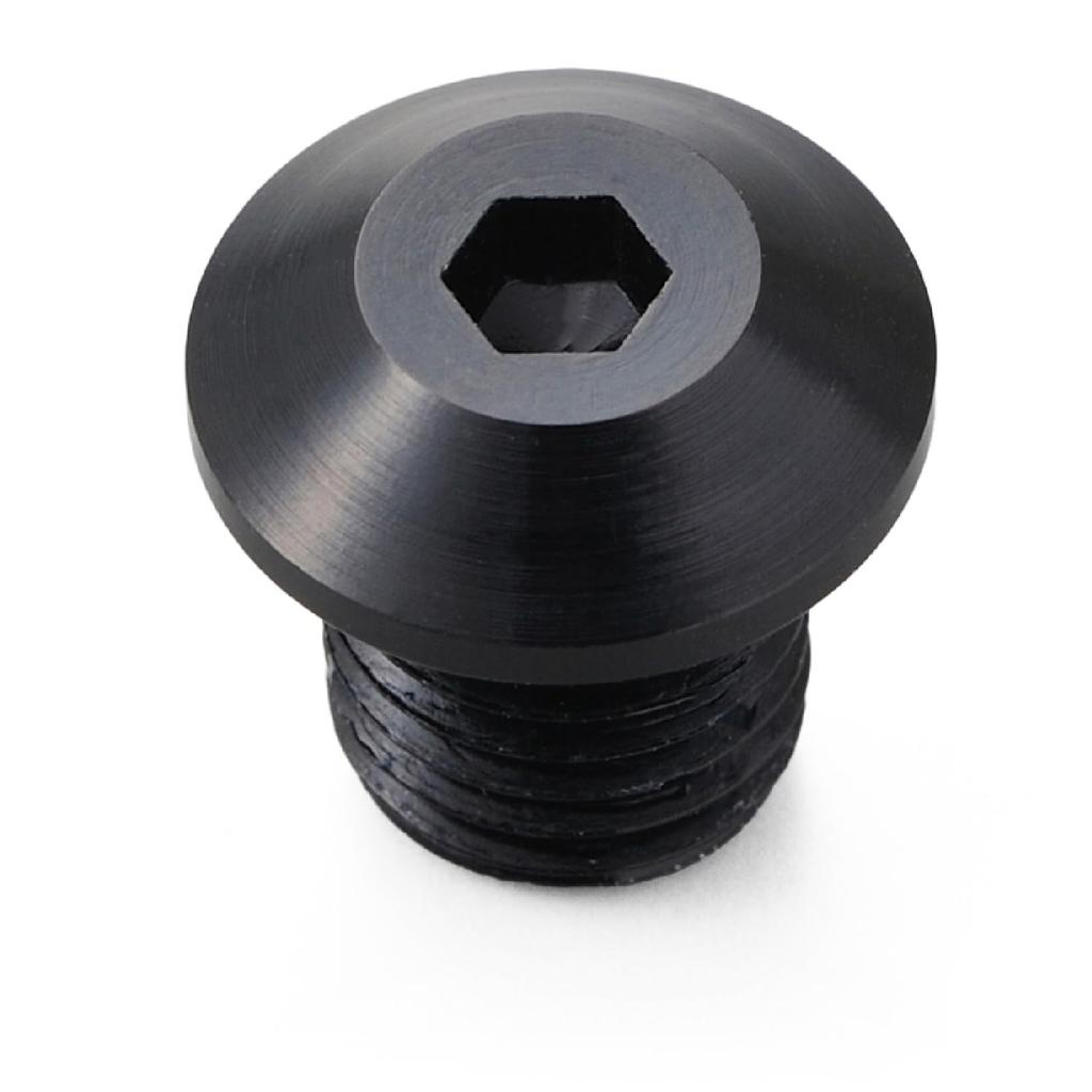 Daytona Motorcycle Cap Bolt Mirror Filled Hole Reverse Screw Aluminum