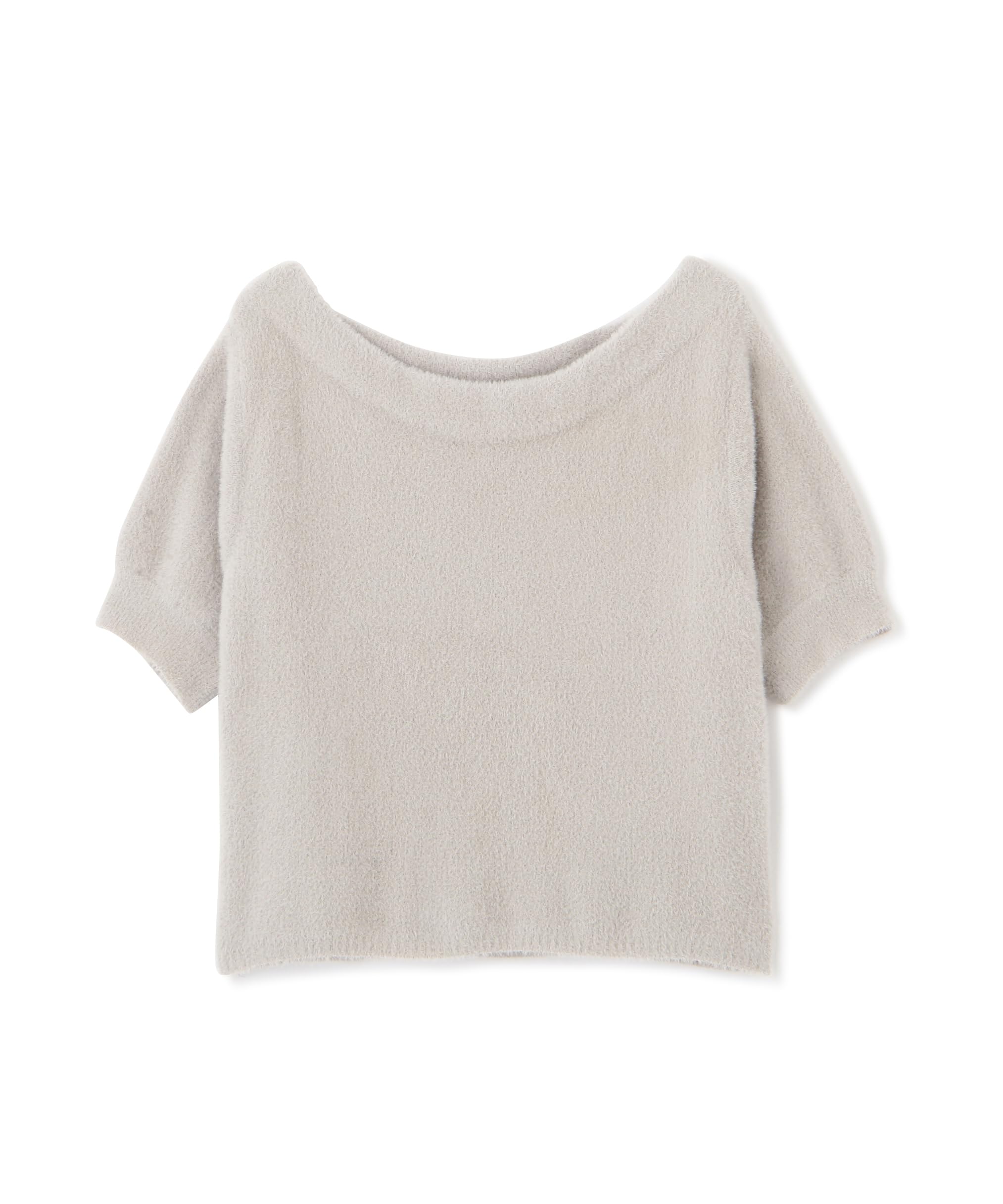 

Proportion Body Dressing Mini Feather Knit Gray Women s Sweater, серый