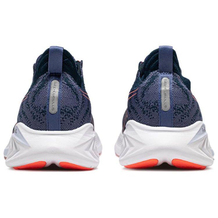 Asics Gel-Cumulus 25 Low-Top Running Shoes Men Sneakers Blue Orange 1011B682-401