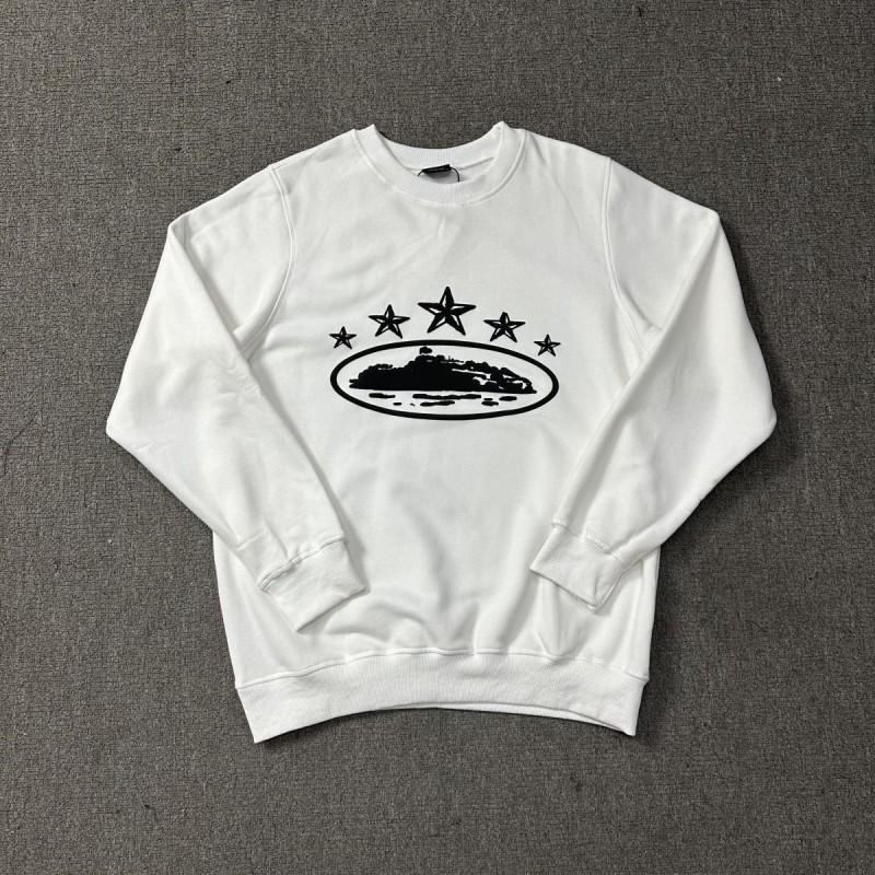 26 American Streetwear Graphic Print Crewneck Sweatshirt Loose Fit Teens