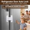 Refrigerator Door Auto Lock Safety Drawer Closer Baby Proofing ABS Material Anti-Open Drawer Closer For Baby Children Protection