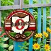 Ohio State Buckeyes Football Metal Tin Sign Vintage Sports Bar Wall Decor Home Office Man Cave Gift