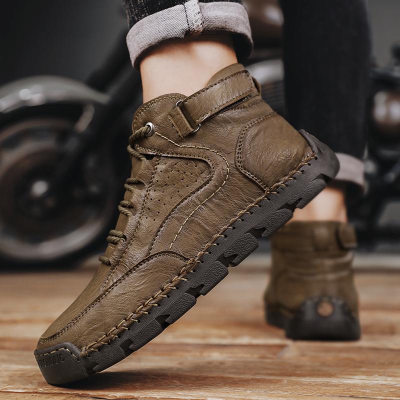 Polobotky Kotníkové boty Pánské tenisky Sportovní a volnočasové Ležérní tenisky Kožené boty Pánská ležérní obuv Pracovní boty pro muže Móda