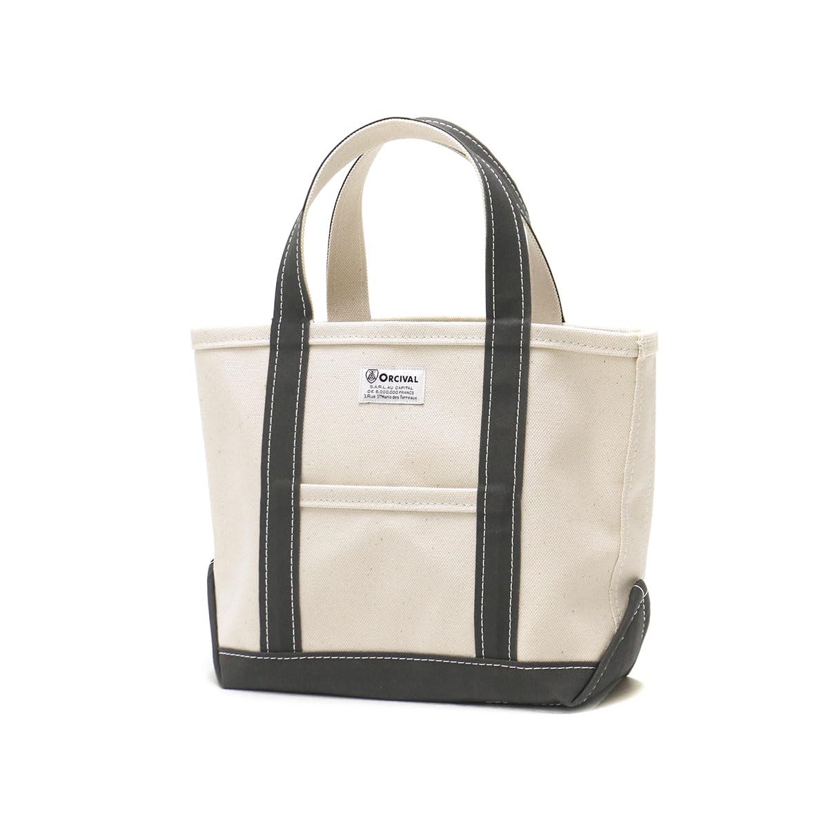 

ORCIVAL Tote Bag Small Tote Bag ECRUxCHARCOAL [ORCIVAL] OR-H0285KWC