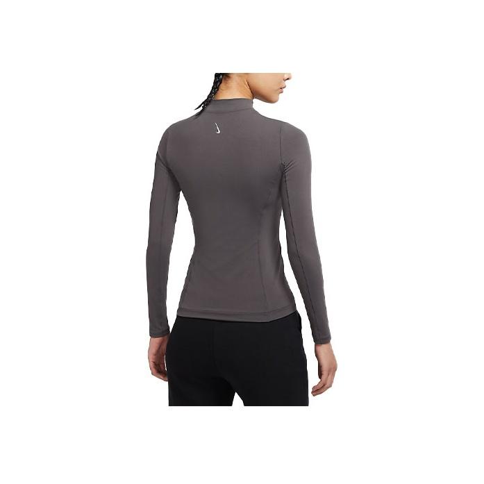 Nike Giacca Sportiva Casual Traspirante con Collo Rialzato da Donna Capospalla Grigio DD5534-254