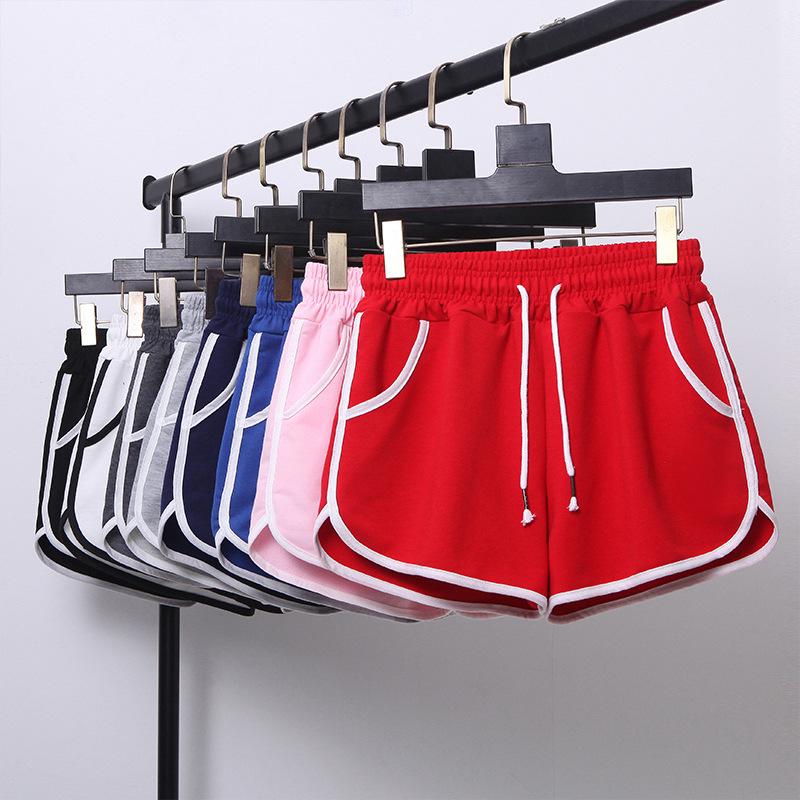 Women's Summer 2025 Casual Loose Fit Wide-Leg Running Shorts with Elastic Waist