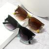 New splicing color fashion sunglasses personality trend Internet celebrity street shot sunglasses box sunglasses