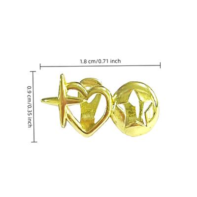 Punk Hip Hop Hollow Heart Star Teeth Caps For Women Men Vintage Tooth Grills Jewelry Accessories