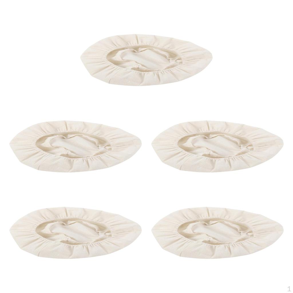 5 kusů Lněné vložky do ošatek na kynutí chleba Těsto Užitečné Bavlna Pohodlné