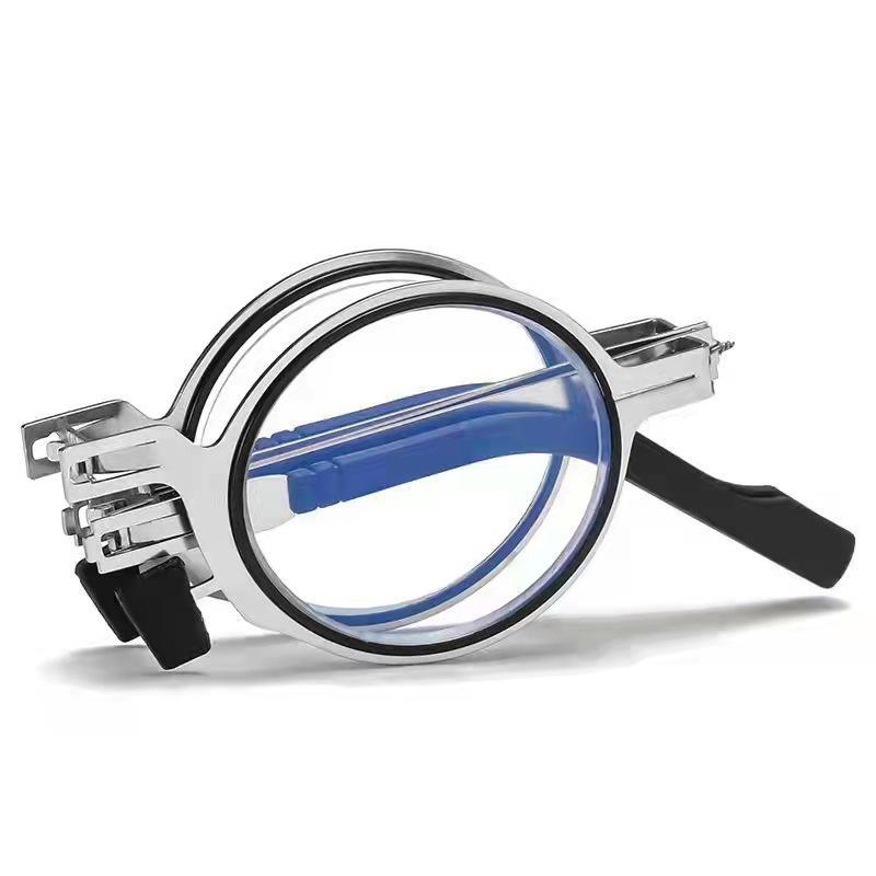 LH110 Ultra-Light Folding Screw-Free HD Blue Light Reading Glasses for Men