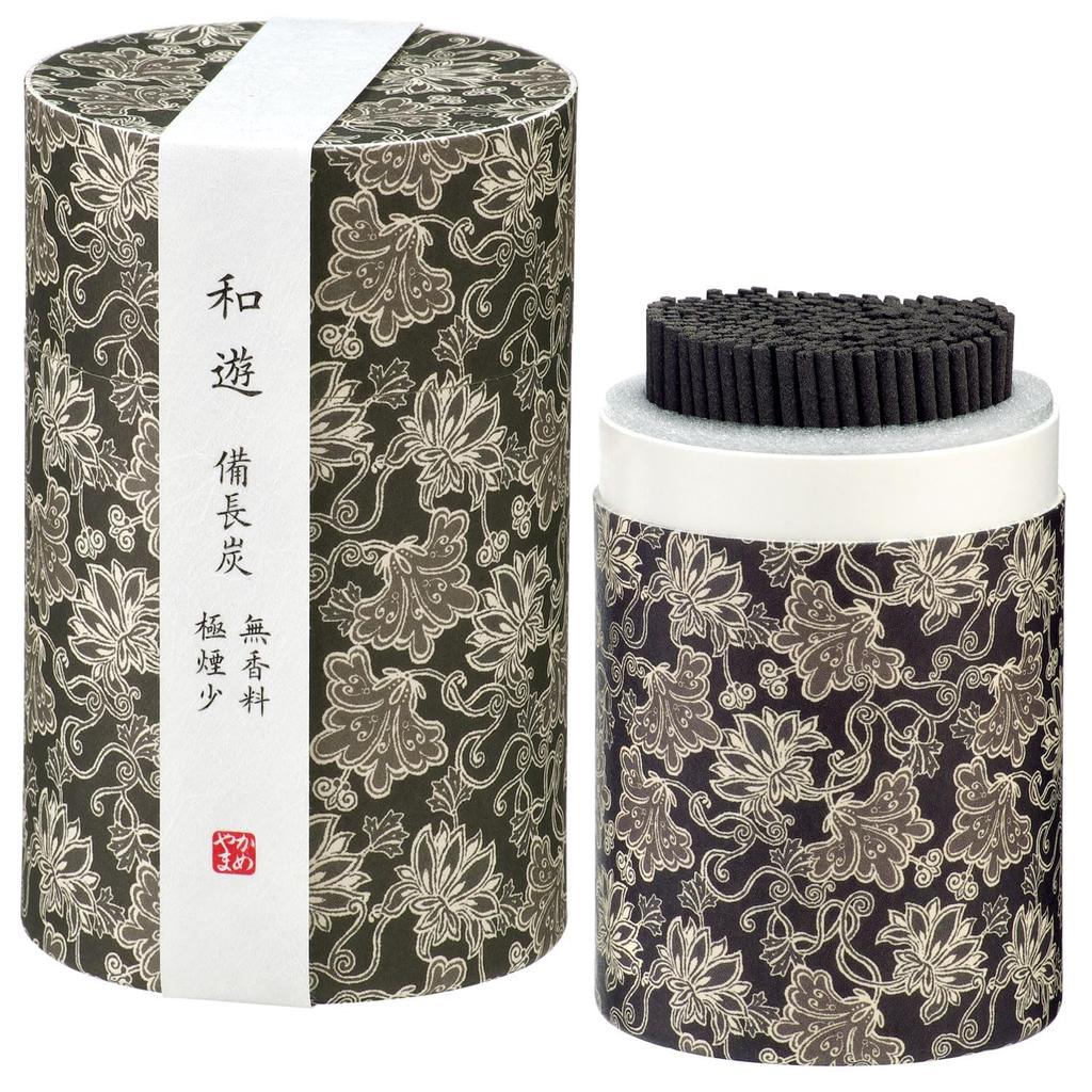 Kameyama Wayu Binchotan 90g 300 Incense Mini Size Charcoal, approx. (approx. sticks), Sticks,