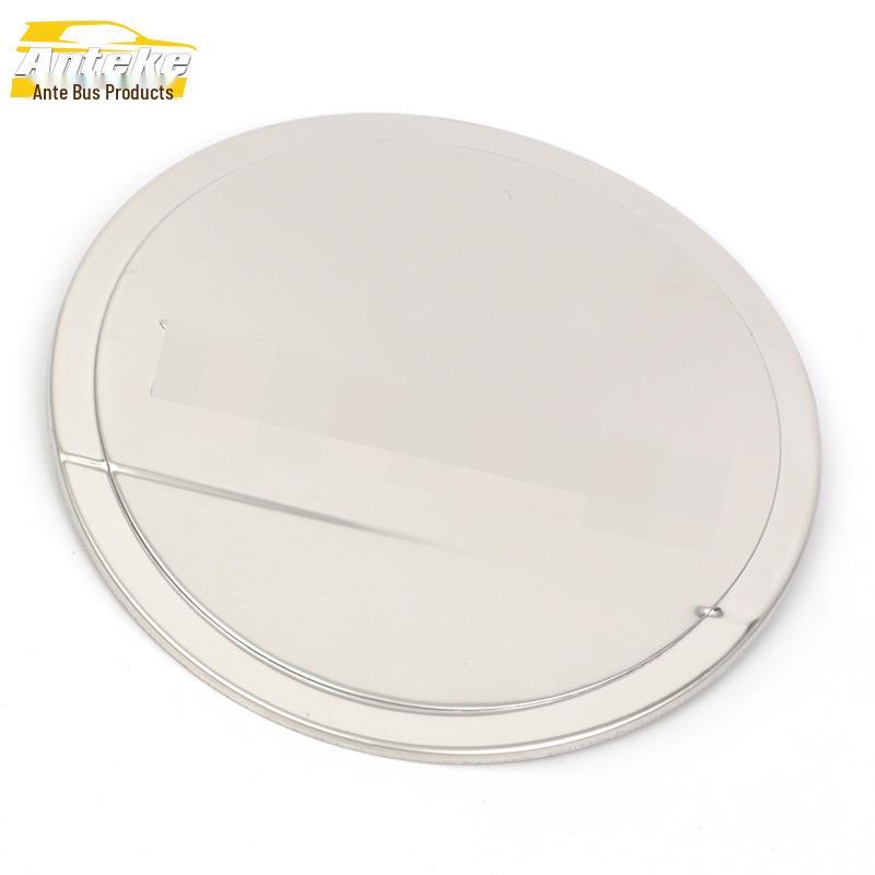 Lancer Stainless Steel Fuel Tank Cap Protector: Anti-Scratch Decorative Sticker
