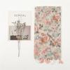 Women Autumn Spain Lovely Polka Floral Tassel Viscose Shawl High Quality Print Wrap Pashmina Stole Bufandas Muslim Hijab Snood