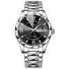 Business Large Dial Watch Luminous Men'S High-End Non-Mechanical Watch Men'S Quartz Calendar Watch Men'S