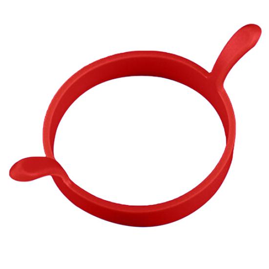 Creative Round Heart Kitchen Silicone Egg Frier Fried Oven Poach Mould Tool