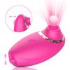 2 in 1 Zungen-Klitoris-Sauger-Vibrator weiblich für Frauen G-Punkt-Saugen Lecken Doppelte Stimulation Brustwarzen Massagegeräte Sexspielzeug für Erwachsene