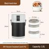 Zhi Shi 3-Layer 304 Stainless Steel Vacuum Insulated Food Jar with Cutlery