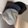 Retro Solid Color Urban Baseball Cap Short Brim Breathable Cotton Wear Casual