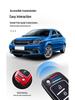 Folding Key Case for Geely Vision X3, King Kong, Panda S1, and Vision X1 - Protective Shell with Buckle
