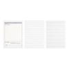 Creative Horizontal English Sticky Note for Correction and Homework