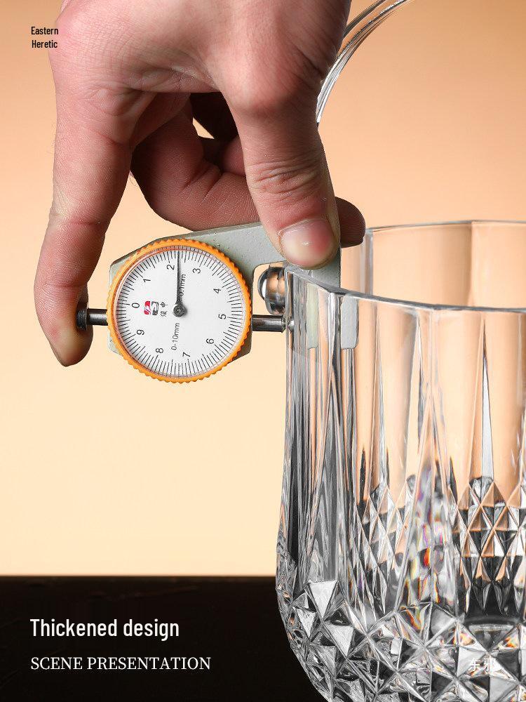 Acrylic Ice Bucket for Bars and Home - Small Beer Barrel Storage Container