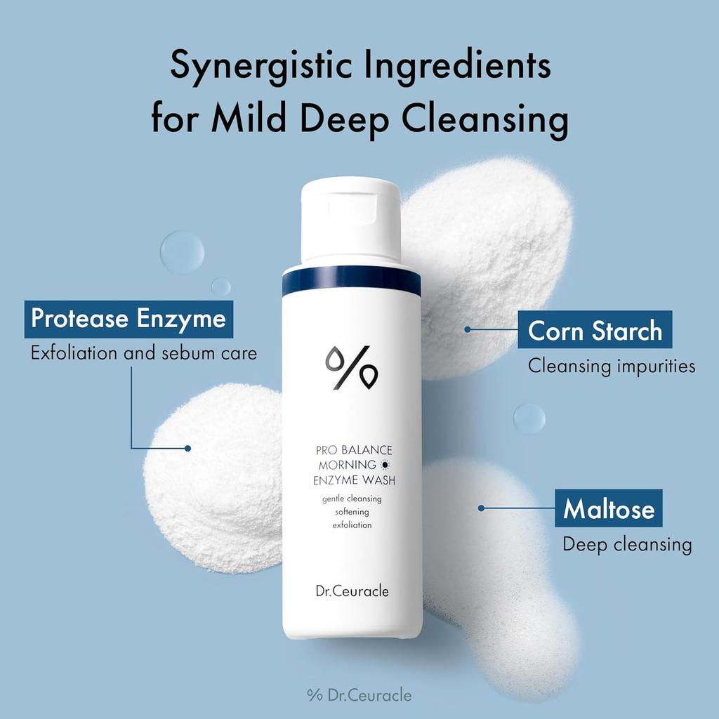 Dr.Ceuracle Pro Balance Enzyme Powder Face Wash (Morning / Night Wash)