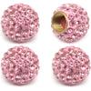 Car Wheel Tire Valve Caps, 4 Pack Crystal Rhinestone Car Tire Wheel Valve Stem Air Caps for Car Tire Accessories Universal for Cars, SUVs, Bicycle,