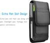 1 funda universal de nailon Oxford para teléfono con clip para cinturón, riñonera para teléfono de 3,5 a 6,3 pulgadas