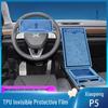 XPeng P5 Interior Protective Film for Center Console, Dashboard, Navigation Screen & Gear Shift - TPU High Quality.