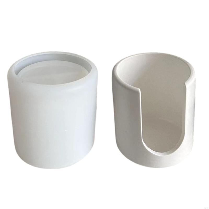 Cylinder Silicone Molds Silicone Holder Molds for Epoxy Resin, Decoration