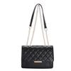 2023 Spring New Retro Shoulder Bag Women's Rhombic Chain Bag Small Square Bag Street Fashion
