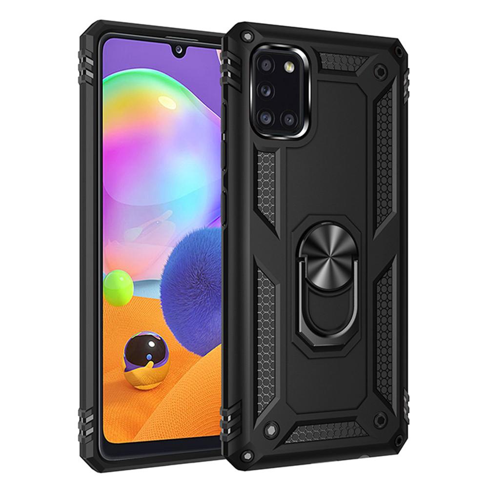 Luxury Armor Shockproof Case For Samsung Galaxy A31 A51 5G A71 5G Coque Ring Holder Magnet Cover For Samsung A 31 51 71 5G Funda