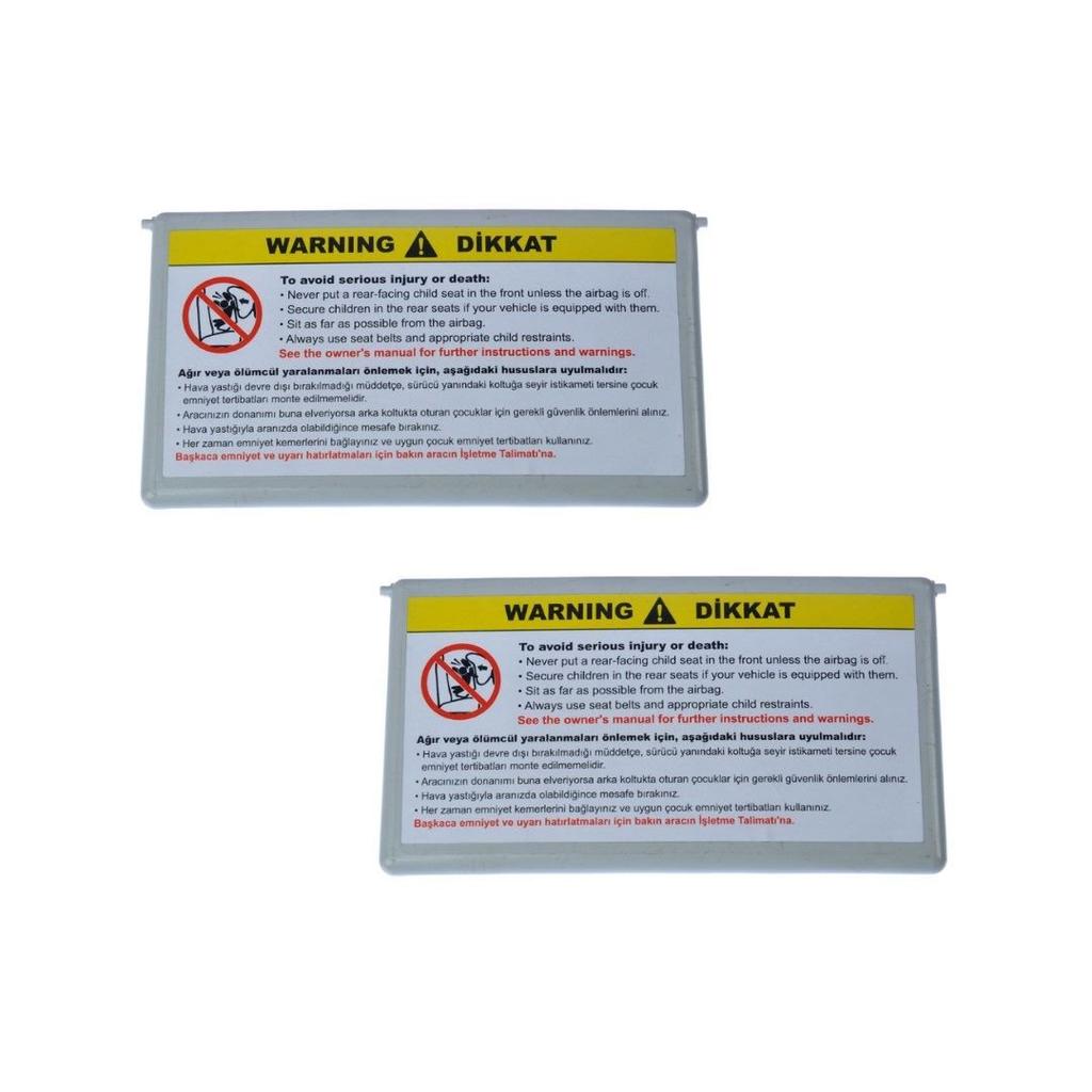 Sunny Mirror Sweater Gray Color for Mercedes C Class W203 - 2 Pcs