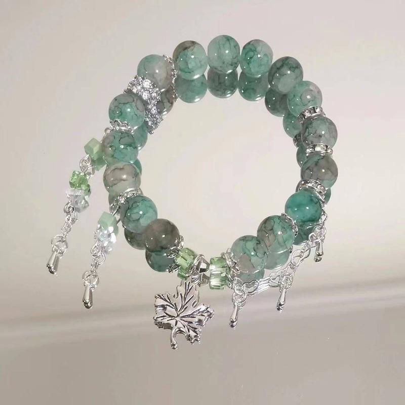 New Chinese-style Derivative Bracelet, Niche Impression High-value Design Student Couple Two Girlfriend Bracelet