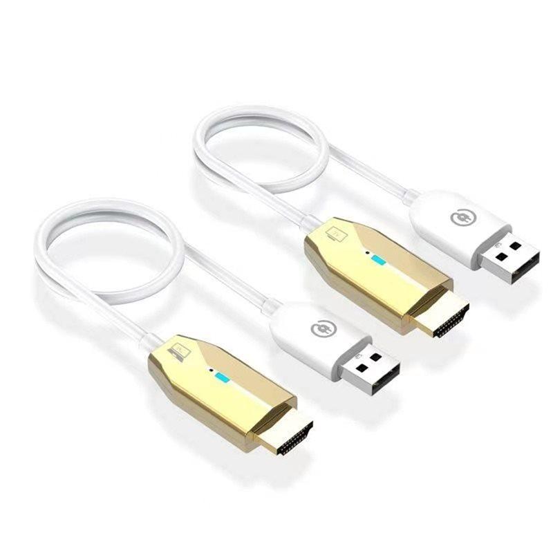 

ABNR Wireless -Compatible Video Transmitter And Receiver 30M Extender Adapter Cable Screen Mirror For Camera PC To TV