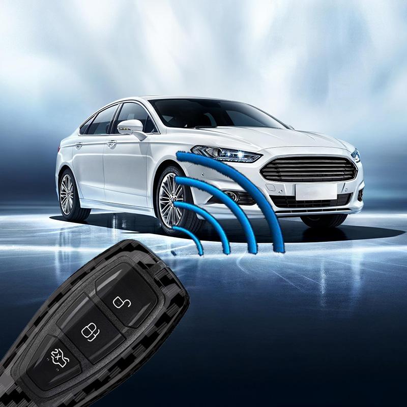 Car Key Pack For Ford St Line Fiesta Focus Mondeo Ecosport Kuga Puma Edge Escape Metallic Car Key Fob Case Accessories