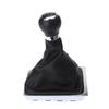 Speed Gear Knob Stick Gaiter Boot Cover Fit for Vauxhall Opel Astra Corsa D Zafira B with Reverse Gear Handle