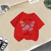 Girls Short Sleeve T-shirt Summer New Children's Top Loose Fashion Short Sleeves Clothes  Kids Clothes