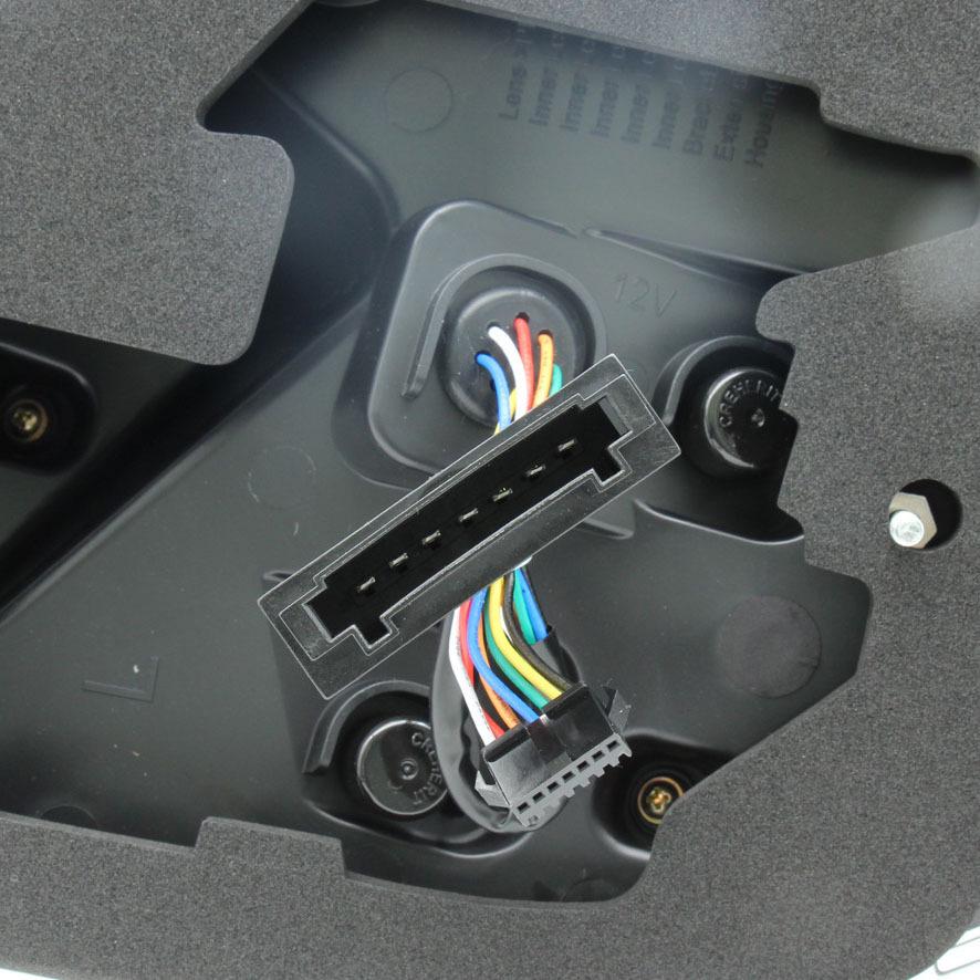 Upgraded Black LED Taillight for Mercedes C-Class W204 (2007-2014)