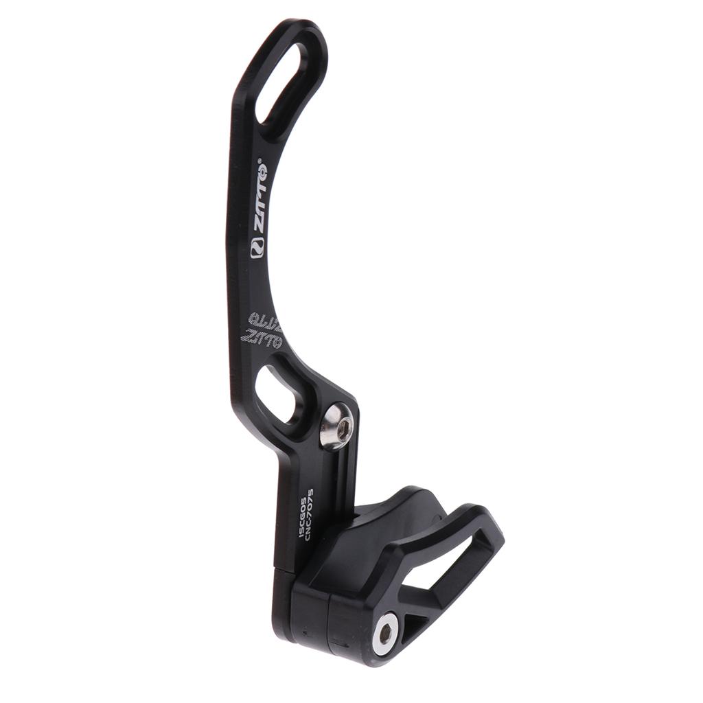 Fahrradkettenführung MTB Leicht Einstellbarer Kettenspanner für 30 40T Narrow Wide Single Ring ISCG