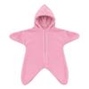 Coperta antivento per passeggino, sacco a pelo a forma di stella marina per neonato, copertina morbida in maglia per tutto il corpo con cappuccio comfort per neonato, anti-calcio, caldo, per dormire