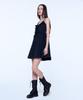 Instant Punk Eyelet Mini Dress - Black